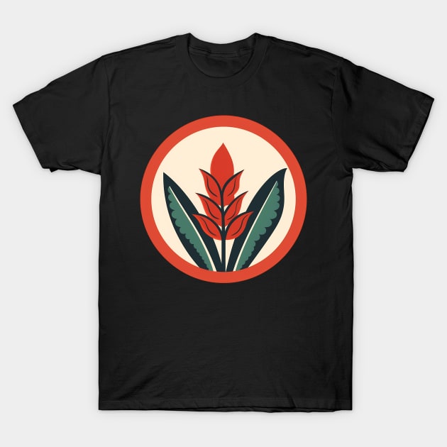 Alpinia Red Ginger Flower, Love Plants T-Shirt by dukito